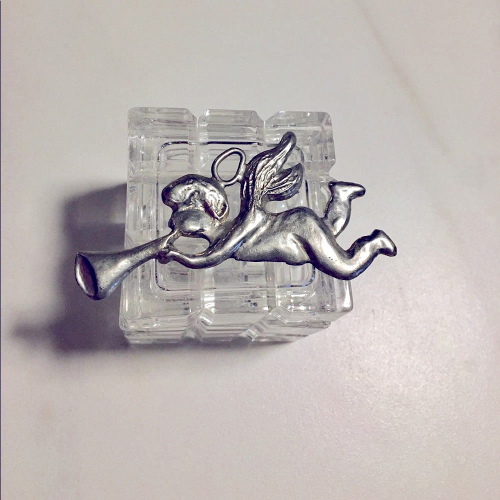 Angel Blowing Horn Pendant